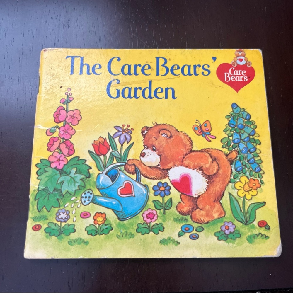 Care Bears Yellow and Brown Garden Book
